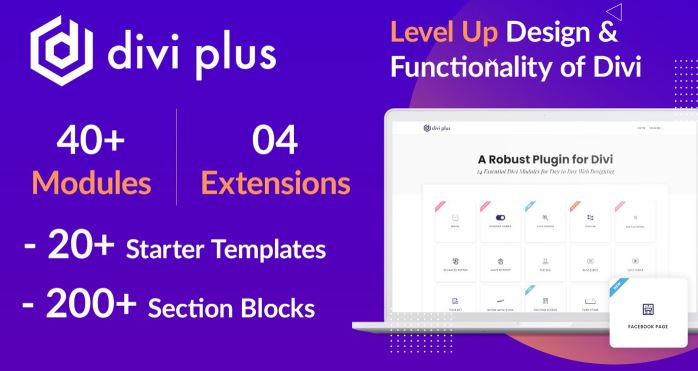 Divi Plus v1.6.7 – 41 Extremely good Modules for Divi Theme – JOJOThemes
