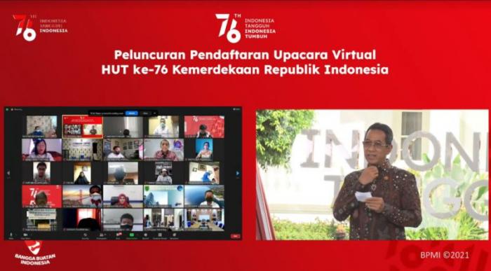 Begini Cara Daftar Upacara Virtual HUT Ke-76 RI di Istana Presiden