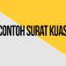 Contoh Surat Kuasa Format Lengkap