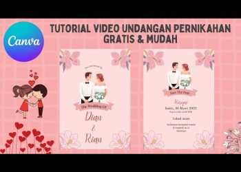 Membuat Desain Undangan Nikah di Canva dengan Mudah dan Gratis