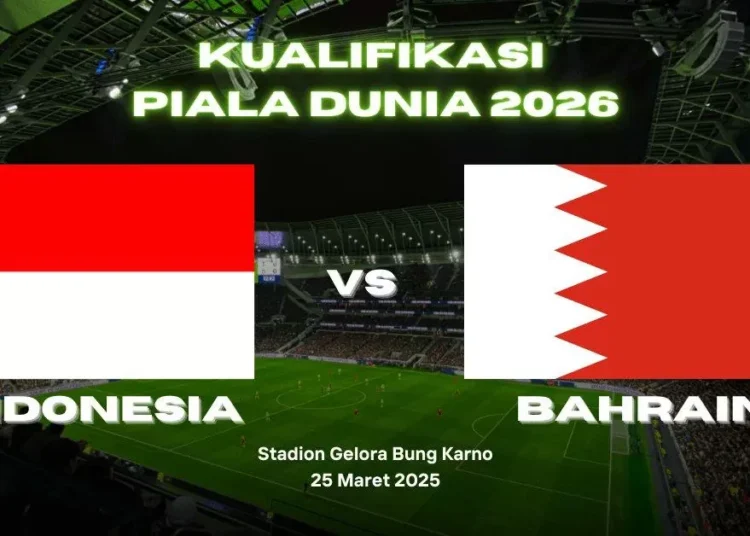 Prediksi Skor Timnas Indonesia vs Bahrain Duel Sengit di Kualifikasi Piala Dunia 2026