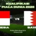 Prediksi Skor Timnas Indonesia vs Bahrain Duel Sengit di Kualifikasi Piala Dunia 2026
