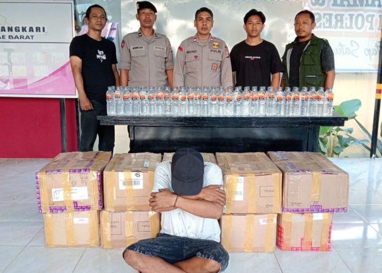Polres Bantul Gagalkan Peredaran Miras, Modus COD Marak Saat Ramadan