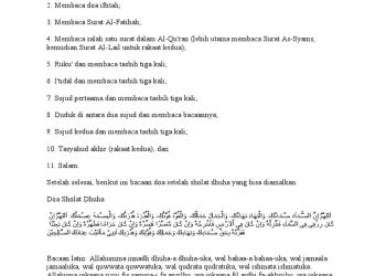 Niat dan Cara Sholat Dhuha di Akhir Ramadhan 2026, Lengkap Dzikir dan Doa