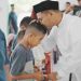 Pemdes Ie Beudoh Nagan Raya Beri Santunan Anak Yatim Jelang Lebaran