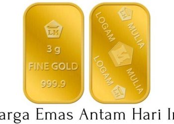 Harga Emas Antam Meroket Jelang Lebaran, Turun Rp53.000 per Gram, Ini Rinciannya