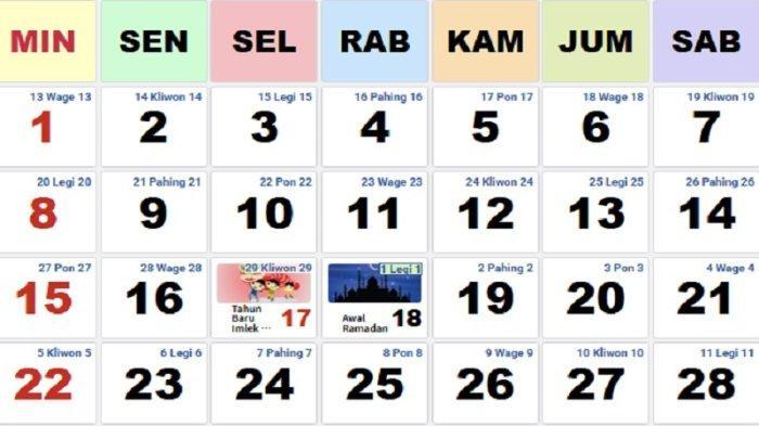 Kalender 2026: Jadwal Libur Lebaran dan Tanggal Masuk Sekolah