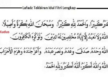 Lirik Takbiran Idul Fitri 2026: Panjang dan Pendek dalam Bahasa Latin