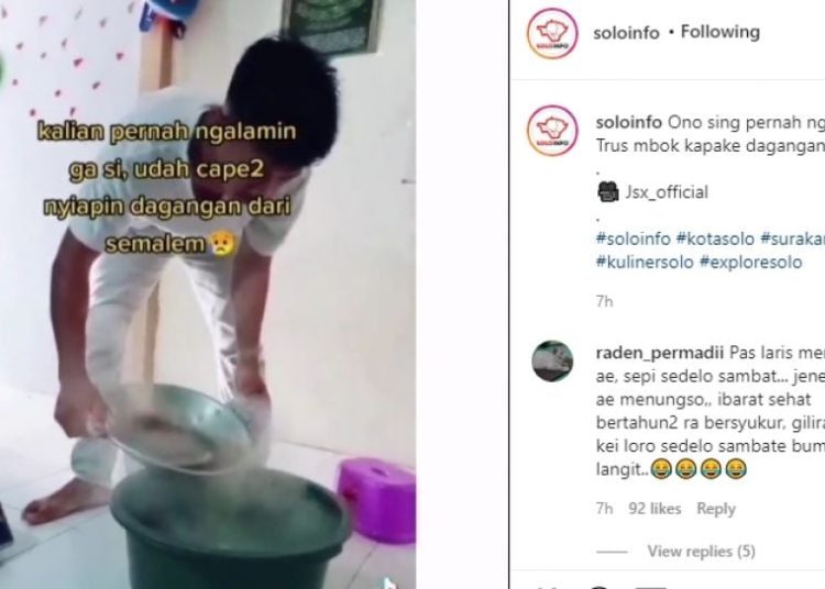 Bawa cilok tak laku, Asep berjalan kaki dari Bandung ke Ciamis cari tumpangan