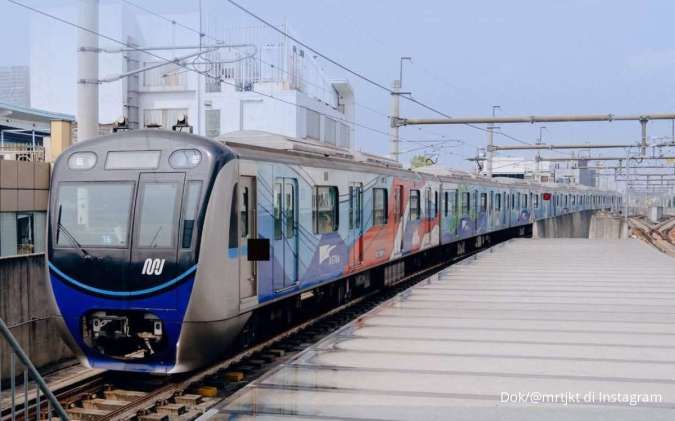 MRT Jakarta Beri Tarif Rp 1 Saat Libur Lebaran