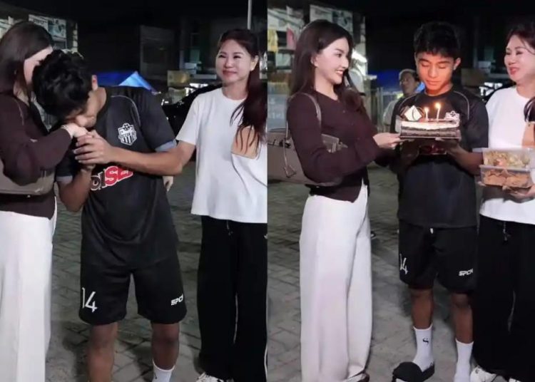 Kini Tinggal Bersama Ruben Onsu, Ekspresi Betrand Peto Saat Bertemu Sarwendah Jadi Sorotan