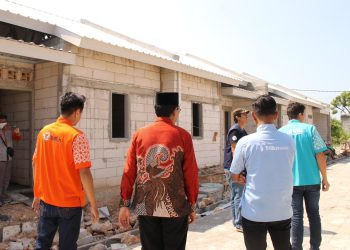 Pemkab Gresik Kolaborasi dengan Habitat dan Trilliun Bangun Hunian Layak di Desa Campurejo