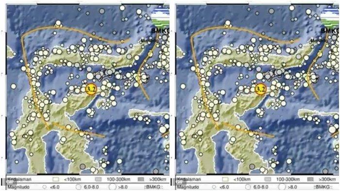 Info BMKG Terkini: Gempa Sulawesi Tengah Hari Ini di 86 KM Barat Laut Banggai Kepulauan