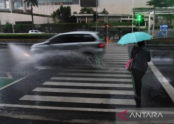 BMKG: Jakarta Diprediksi Hujan Ringan Pagi Sampai Sore