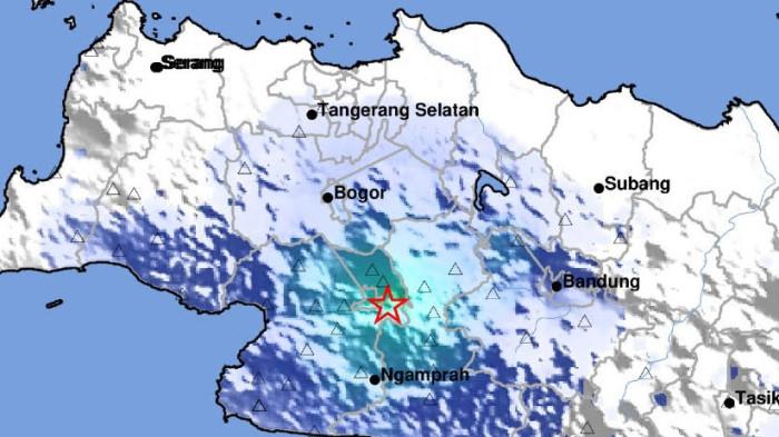 Gempa M 4,1 Guncang Sukabumi, Warga Gegerbitung Panik Dini Hari