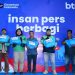BTN bekerja sama dengan insan pers bagikan ratusan paket sembako