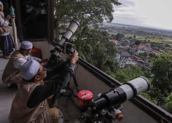 177 Titik Pantau Hilal Lebaran 2026 Hari Ini, 19 Maret