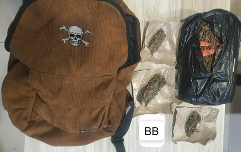 Penangkapan 3 tersangka kasus ganja 906 gram di Kemayoran