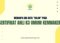 1.565 Calon Ahli K3 Lulus, Segera Terima Sertifikat dari Kemnaker