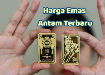 Harga Emas Antam Turun Drastis Hari Ini, Kamis 19 Maret 2026