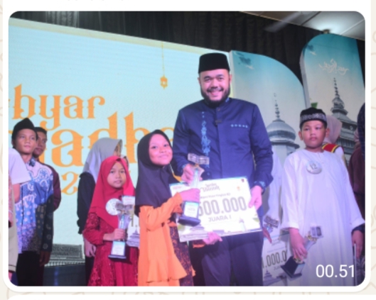 Wali Kota Padang Tutup Gebyar Ramadan 1447 H di Masjid Raya Gantiang