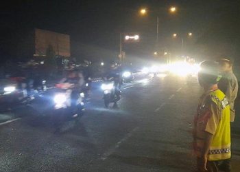 Polres Karawang Catat 5 Ribu Pemudik Per Jam di Japek