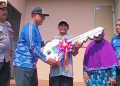 Bupati Ischak Serahkan 103 Kunci Huntara untuk Warga Terdampak Tanah Gerak Tegal