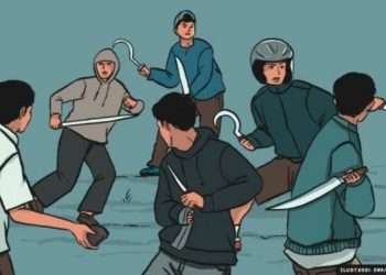 Polisi Gagalkan Tawuran Remaja di Jalinsum Pringsewu