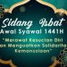 Pengumuman Lebaran 2026, Jadwal Sidang Isbat 1 Syawal 1447 H