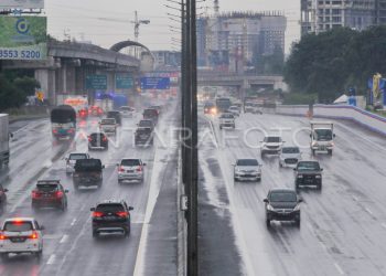 Penurunan volume kendaraan H-2 Lebaran 2026 di Ciamis dibanding 2025