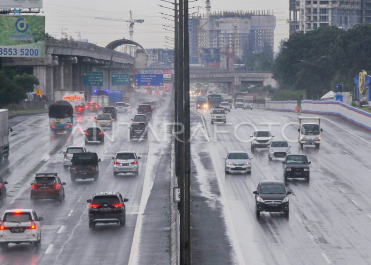 Penurunan volume kendaraan H-2 Lebaran 2026 di Ciamis dibanding 2025