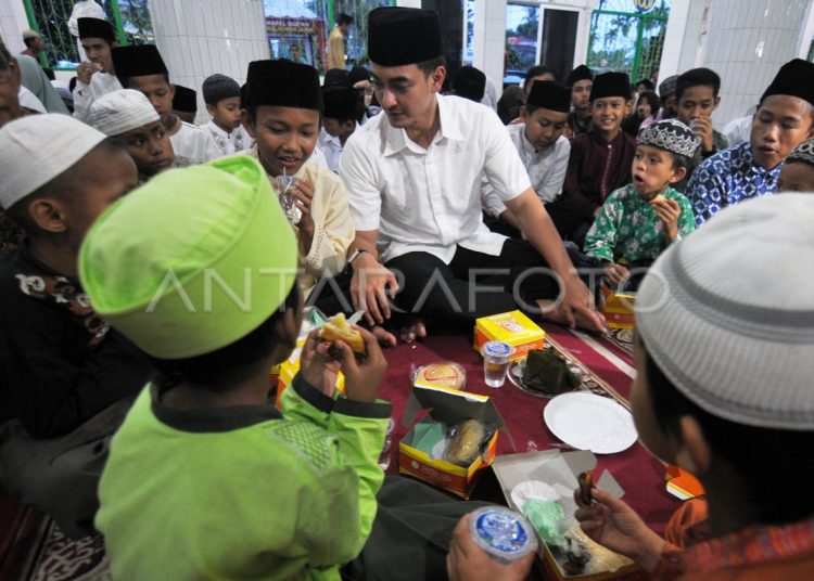 Masjid Annur Beri Santunan untuk 101 Anak Yatim