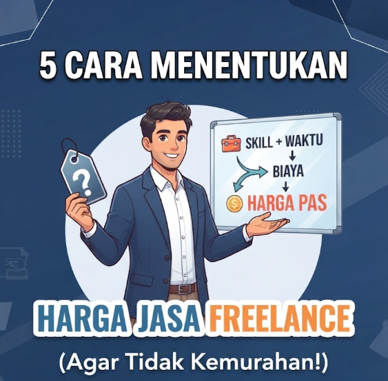 5 Cara Menentukan Harga Jasa Freelance (Agar Tidak Kemurahan)