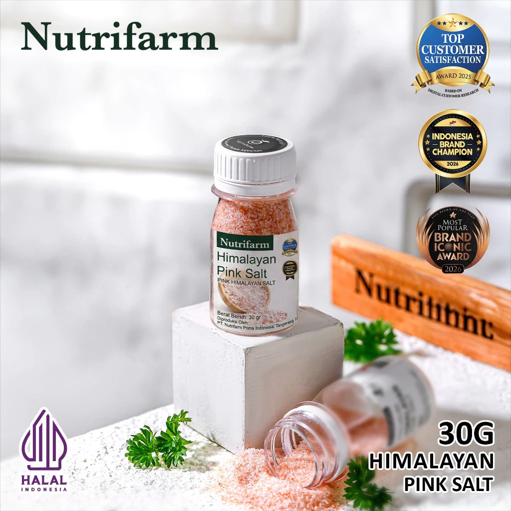 Nutrifarm Himalayan Salt 30g 110g 320g 550g