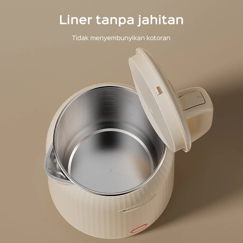 HAN RIVER Teko Listrik HRDSH01 Teko pemanas air listrik 2.5L