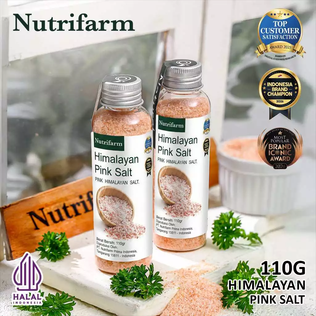 Nutrifarm Himalayan Salt 30g 110g 320g 550g