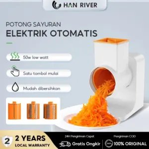 HAN RIVER chopper 50w low watt mesin pemotong sayur 3 in 1 multifungsi satu tombol cepat 3s